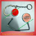 creative design metal table top zinc alloy silver plated bag hangers